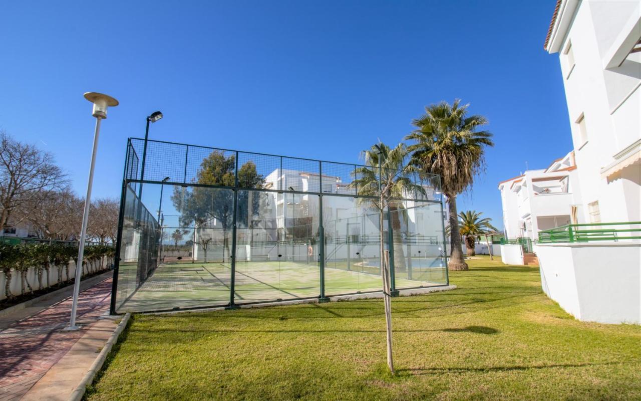 Urbanizacion Familiar Las Brisas 35 Terraza Y Piscina Albert Villas 阿尔考斯布里 外观 照片